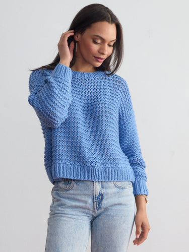 The Luciana Hand Knit Pullover by Margaret O’Leary.