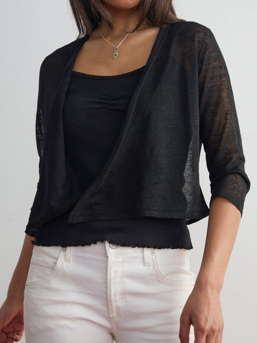 The Linen Ballet Wrap by Margaret O'Leary.