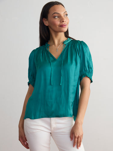 The Smock Neck Blouse by Margaret O'Leary.