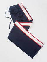 The Sporty Pant in Navy by Margaret O'Leary.