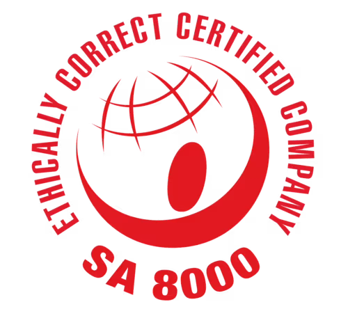 Ethically Correct Certified Company SA 8000 logo