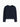 Navy Cashmere Pullover by Margaret O'Leary on a white background