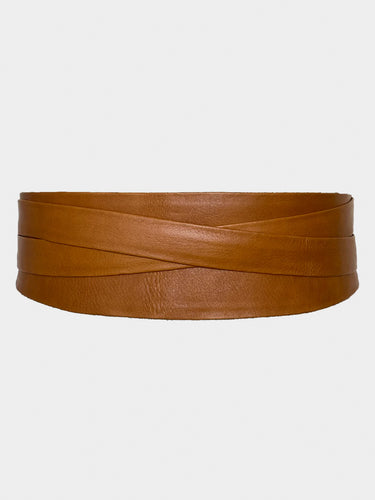 The Wrap Leather Belt by Ada Collection.