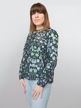 Woman wearing the Mia Top by Margaret O'Leary.