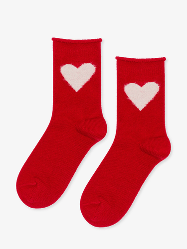 Love Cashmere Crew sock by Hansel from Basel.