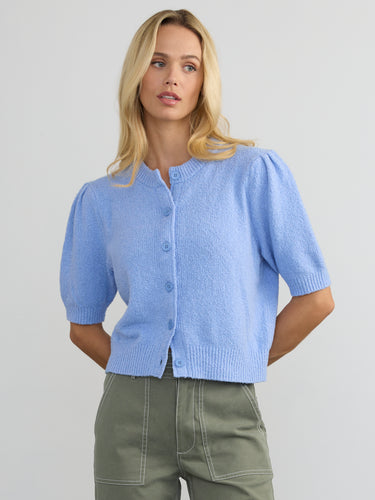 The Pleat Sleeve Cardi by Margaret O'Leary.
