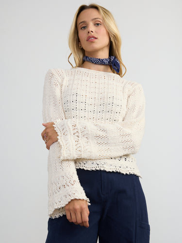 The Bell Sleeve Pullover by Margaret O’Leary.