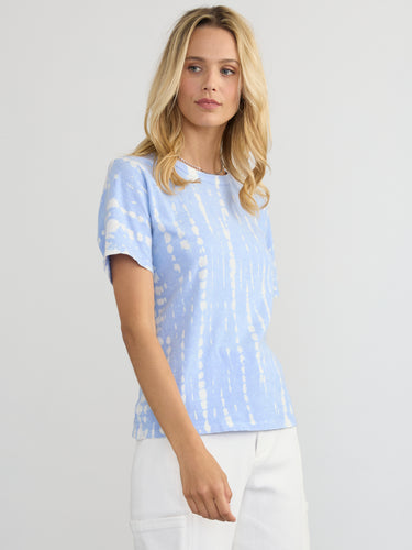 Woman wearing the Tie Dye S/S Tee by Margaret O’Leary