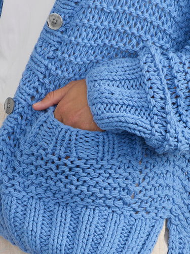 The Camila Hand Knit Cardigan by Margaret O’Leary.