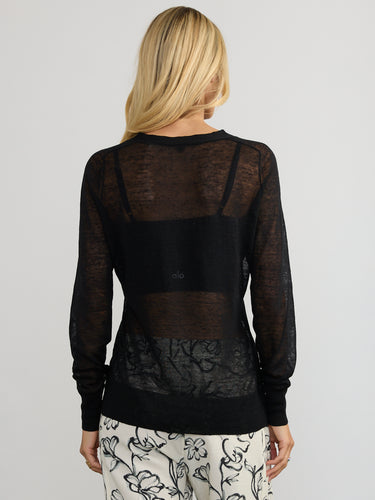The Sari Sheer Cardi by Margaret O'Leary.