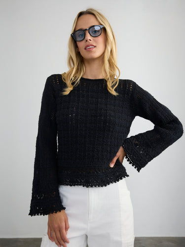 The Bell Sleeve Pullover by Margaret O’Leary.