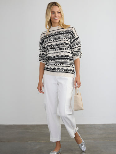 The Fairisle Pullover by Margaret O’Leary.
