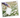 Female holding watering can over a field of plants.