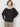 Woman wearing the Long Sleeve Tee in Eco Black by Margaret O'Leary.