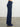 Person wearing the Cashmere Sweats, a blue cashmere sweat pant by Margaret O'Leary