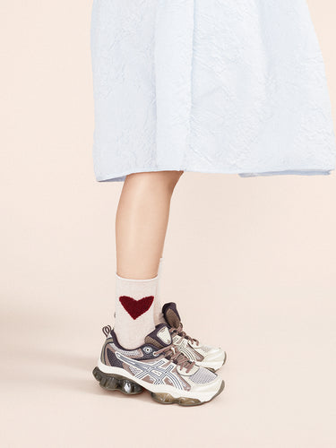 Love Cashmere Crew sock by Hansel from Basel.