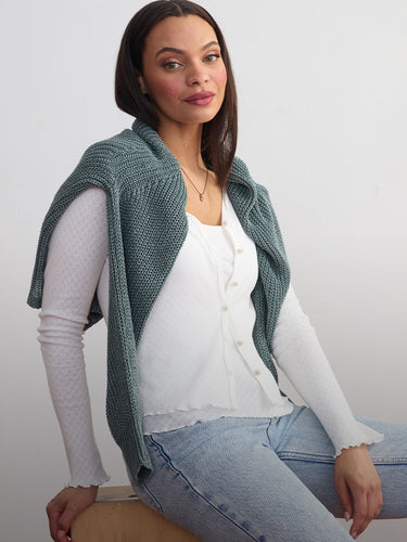 The Beach Cardigan by Margaret O'Leary.