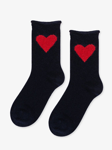 Love Cashmere Crew sock by Hansel from Basel.