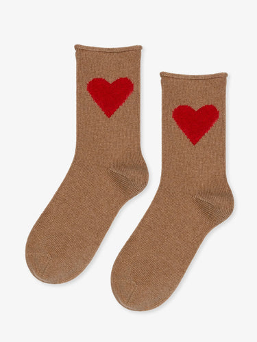 Love Cashmere Crew sock by Hansel from Basel.