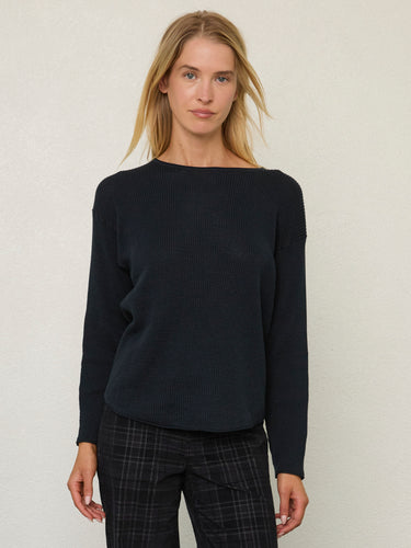 The Shirttail Easy Boatneck by Margaret O'Leary