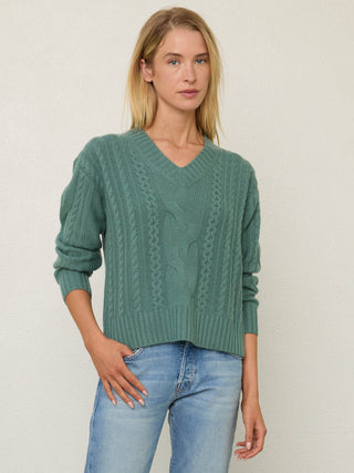 The Bianca Vee Pullover by Margaret O'Leary.