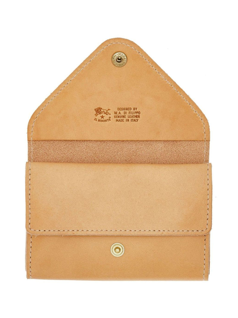 Inside view of the card case in natural color.