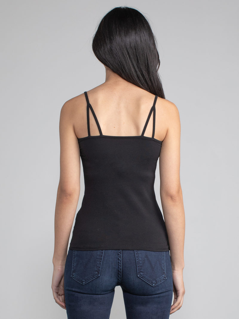 Women's Black Camisole Top