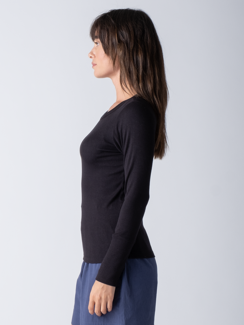 ファッション雑貨 L´AppartementRib Longsleeve T-sh レディース | bca