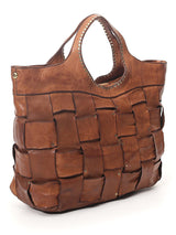 BASKETWEAVE SHOPPING BAG LARGE